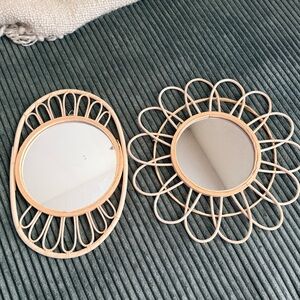 Rattan Mirror Bundle